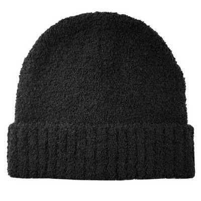 Blank Rolled Fuzzy Beanie (Blank)