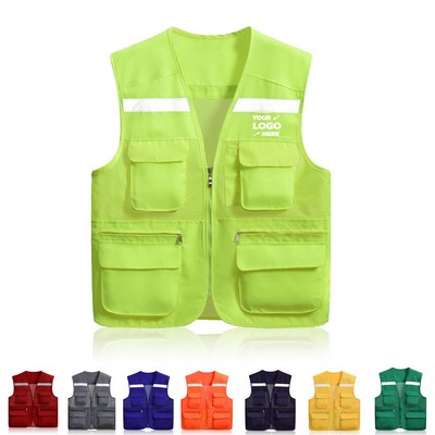 Reflective Mesh Safety Vest