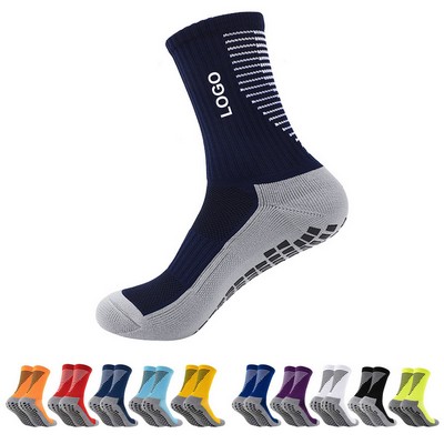 Mens Anti Slip Soccer Sock