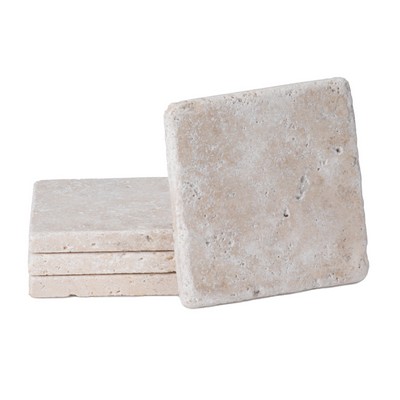 Natural Stone Travertine Coaster