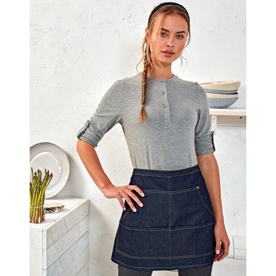 Jeans Stitch Denim Waist Apron