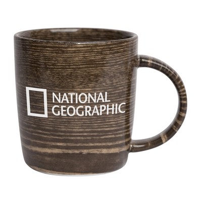 ACE USA Wood Look Porcelain Mug