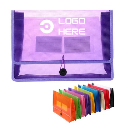 A4 Transparent File Folder