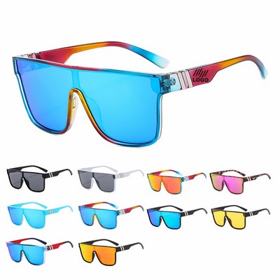 Cool Polarized Large Frame Sunglasses