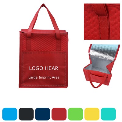 Insulated Tote Non-Woven Grocery Bag