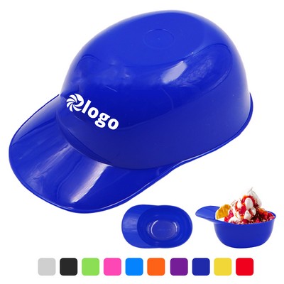 Cool and Fun 8oz Baseball Cap Ice Cream Bowl