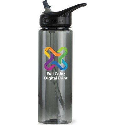 Ecovessel® 24 oz Wave Plastic Water Bottle