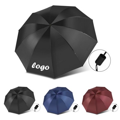 Rain and Wind Proof Travel Umbrella