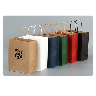 Matte Paper Shopper Tote Bag