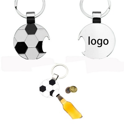 Personalized Soccer Opener Keychain