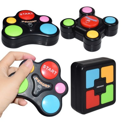 Portable Handheld Light-Up Sounds Memory Training Game