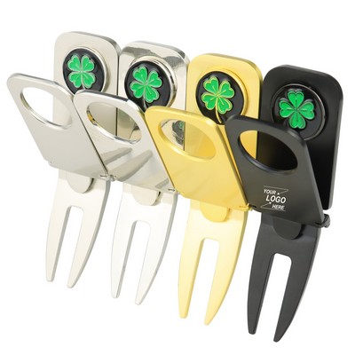 Golf Ball Marker Divot Repair Tool