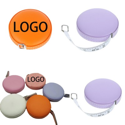 PU Leather Retractable Measuring Tape