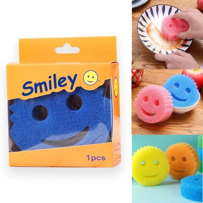 Smiley Face Dishwashing Sponge