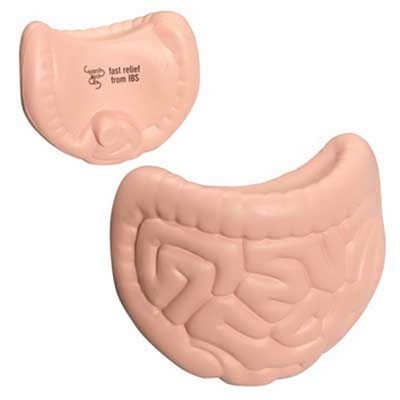 PU Intestine Shape Stress Ball