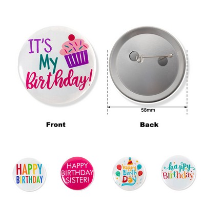 2.25" Custom Round Buttons