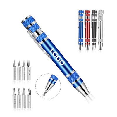 8 In 1 Multitool Pocket Magnetic Screwdriver Pen