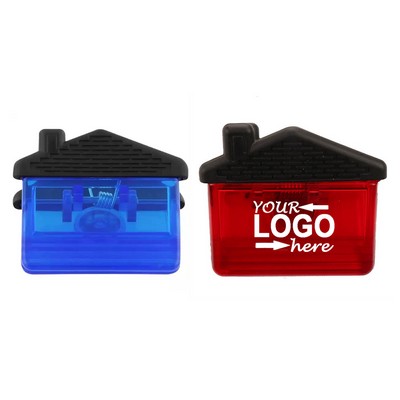 House Shaped Plastic Clip