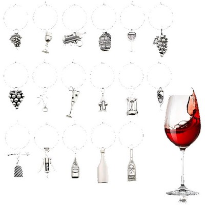 Metal Wine Charms