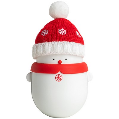 Snowman Shape Hand Warmer 2 in 1 Power Bank 6000mAh For Christmas Gift