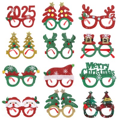 Christmas Party Glasses for Adults and Kids - Santa