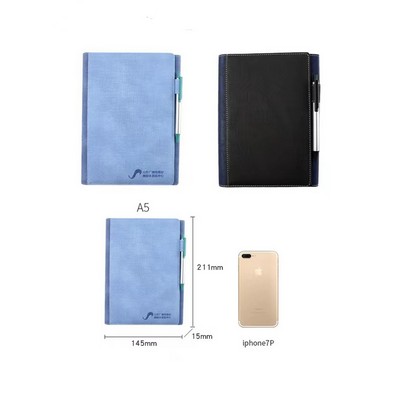 Custom A5 Notebook With Pen Slot