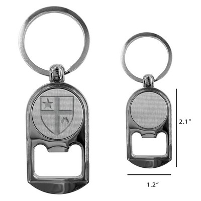 Oval BottleKeyring