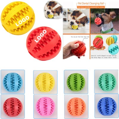 Nontoxic Bite Resistant Teething Toys Balls For Pet