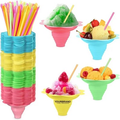 450ml Disposable Cotton Ice Cup