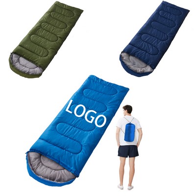 Outdoor Waterproof Adult Warm Sleeping Bag With Hood