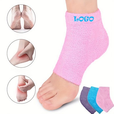 Moisture Gel Heel Socks For Dry And Cracked Feet