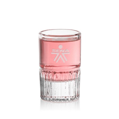 Newkirk Shot Glass - Deep Etch