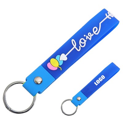 Love PVC Keychain