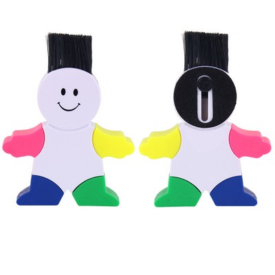 Creative Robot Cartoon Puzzle 4 Color Highlighter