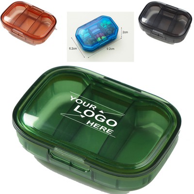 Portable Daily Pill and Vitamin Organizer