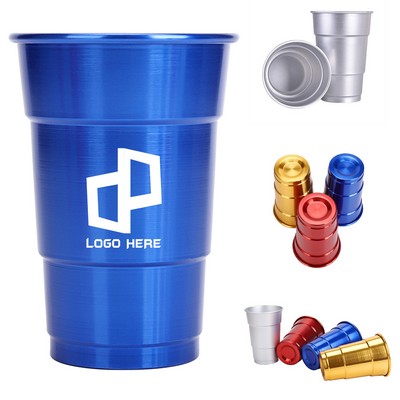 Reusable Recyclable Aluminum Cup