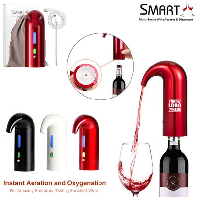 Electric Wine Decanter Aerator & Dispenser