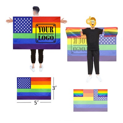 US Flag Pride Cape