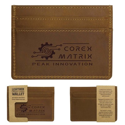 Leather Credit Card Wallet