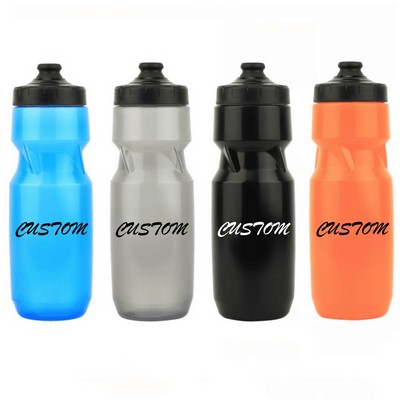 24 Oz. Sports Water Bottle With Push Pull Lid