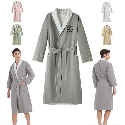 Luxury Double-Layer Ultra-Soft Plush Hotel Robe