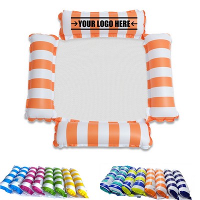 Inflatable Pool Floats Adult Size Water Hammock