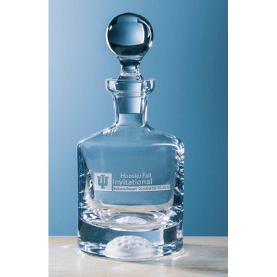 Fairway™ Decanter w/Frosted Golf Ball Bottom