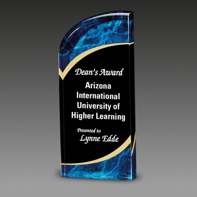 Radiance™ Marble Graphic Award (3½"x8"x1")