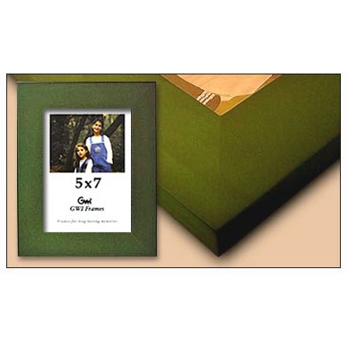 Green Flat Style Photo Frame (3.5"x5")