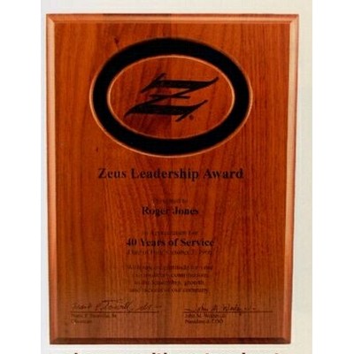 5" Solid Wood Recognition Plaque