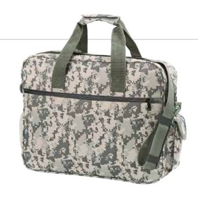 Digital Camo Portfolio Bag w/Poly Web Handle