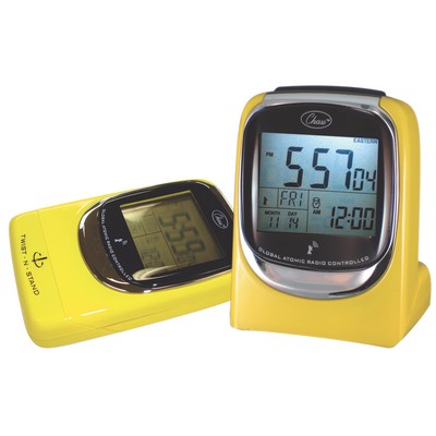 Yellow Global Sync Atomic Clock