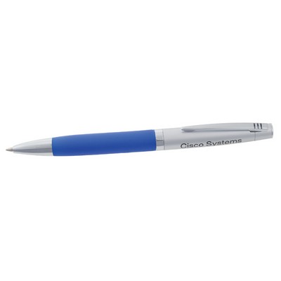 Elegant Solid Blue Ball Pen