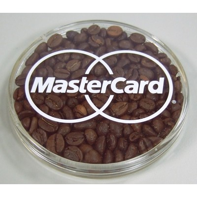 Coffee Bean Filled Coaster